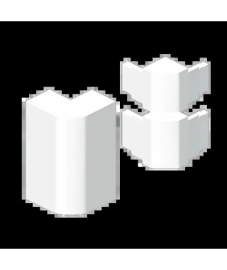 ANGLE EXTERIEUR BLANC RAL9010 50X150 U24X