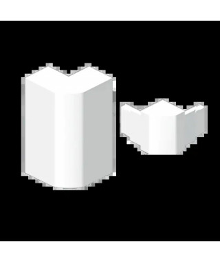 ANGLE EXTERIEUR BLANC RAL9010 70X100 U24X