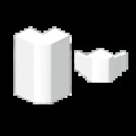 ANGLE EXTERIEUR BLANC RAL9010 70X100 U24X