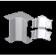 ANGLE INTERIEUR COULEUR ALU 50 X150 U24X