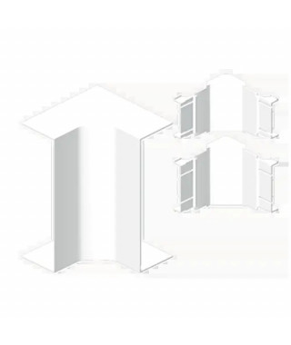 ANGLE INTERIEUR BLANC RAL9010 50X150 U24X