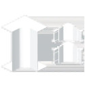ANGLE INTERIEUR BLANC RAL9010 70X210 U24X