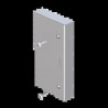 EMBOUT DE FERMETURE COULEUR AL U 50X150 U24X