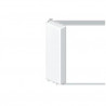 EMBOUT DE FERMETURE BLANC RAL9 010 70X130 U24X