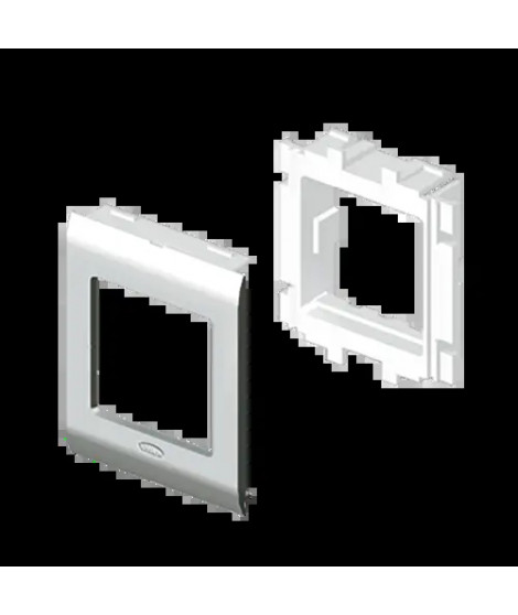 ADAPTATEUR 1 APPAREILLAGE MOSA IC COULEUR ALU 80 U24X