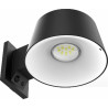 RETRO - APPLIQUE LED SOLAIRE MURALE DESIGN NOIRE - IP54 - 6