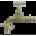 ROBINET ARROSAGE RACCORD ARRIVEE 3/4 NEZ 3/4
