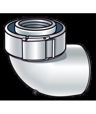 COUDE 87° 80/125 CONDENSATION GAZ
