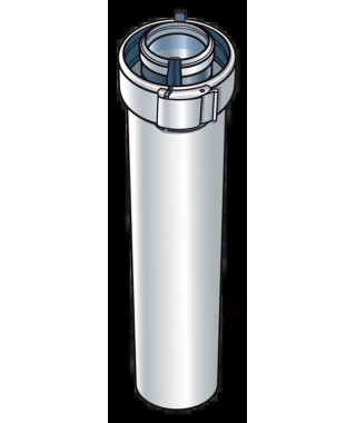 RALLONGE 80/125 L1000 CONDENSATION GAZ