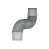 RACCORD EVACUATION EXTENSIBLE 270 A 650MM D.100-100 FF MULTICOUDE