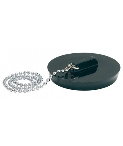 BOUCHON PVC 45 A 50 AVEC CHAINETTE 30CM