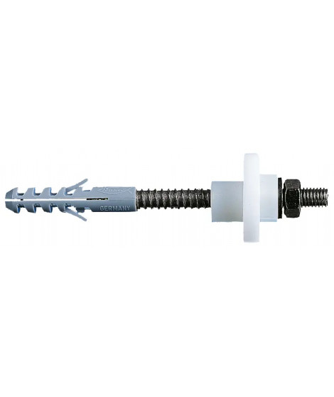 KIT FIXATION WC ET LAVABO SUSPENDU WDE 10X140 PAROI PLEINE