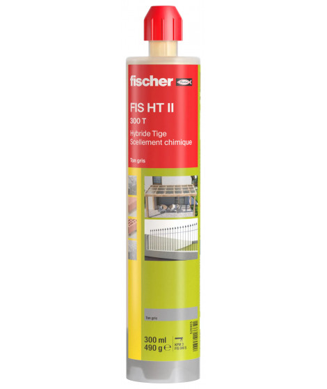 CARTOUCHE RESINE HYBRIDE SCELLEMENT 300ML GRIS