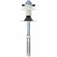 KIT FIXATION LAVABO WST KLIK 10X127 PAROI PLEINE ET CREUSE