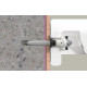 KIT FIXATION LAVABO WST KLIK 10X127 PAROI PLEINE ET CREUSE