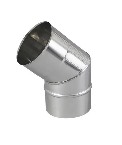 COUDE BR45 2 PARTIES INOX 304 125
