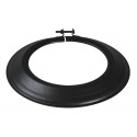 ROSACE NOIR MAT 125