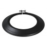 ROSACE NOIR MAT 125