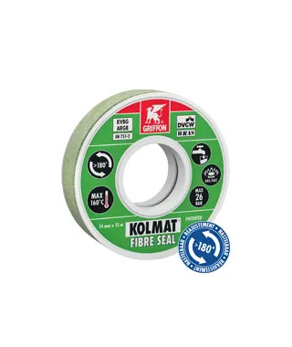 ROULEAU KOLMAT FIBRE SEAL 15M X 14 MM