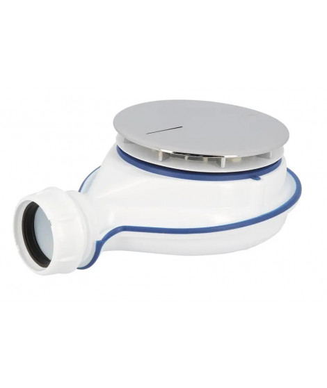 BONDE DOUCHE 90 TURBOFLOW ANTI-ODEUR TBXS CAPOT ABS SORTIE D40 COMPACT