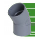 COUDE PVC NICOLL 30 FF D.40