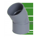 COUDE PVC NICOLL 30 FF D.40