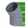 COUDE PVC NICOLL 30 FF D.40