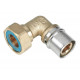 COUDE A SERTIR A VIS ECROU TOURNANT 20/27 90' D.16