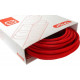 TUBE FLUXO FOURREAU ROUGE COURONNE 100M D16