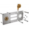 PLATINE A CARRELER PAROI MINCE D20 ENTRAXE 150