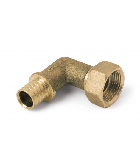 "COUDE 90° A ECROU PRISONNIER SORTIE FEMELLE 20 - 3/4" F SDR11 LX"
