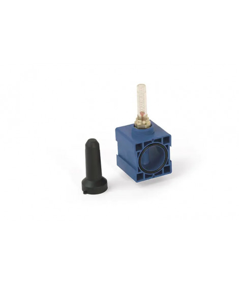 ELEMENT D'ALIMENTATION BLEU REHAU  - POUR COLLECTEUR MODULABLE