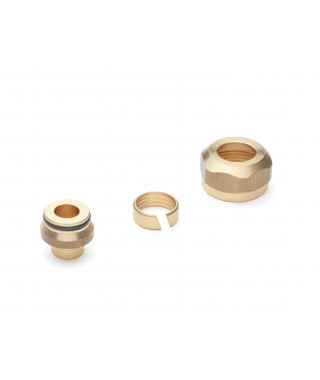 RACCORD A VISSER POUR TUBE Ø 16 X 1,5 REHAU - POUR RACCORDEMENT DES TUBES PER AU COLLECTEUR