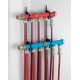 ELEMENT ROUGE 3 CIRCUITS AVEC ECROU D'ASSEMBLAGE COLLECTEUR 1000