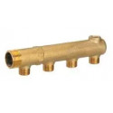 COLLECTEUR M 1" 4 DEPARTS 1/2 BOUCHE AVEC PURGE