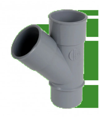 CULOTTE PVC NICOLL 45 SIMPLE MF D.40