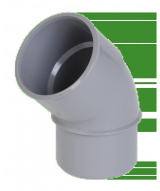 COUDE PVC NICOLL 45 MF D.32