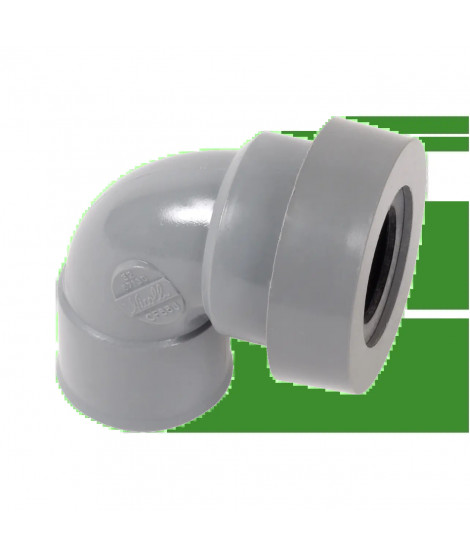 COUDE A JOINT PVC NICOLL 87