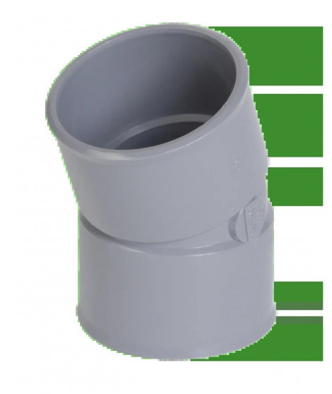 COUDE PVC NICOLL 20 FF D.40