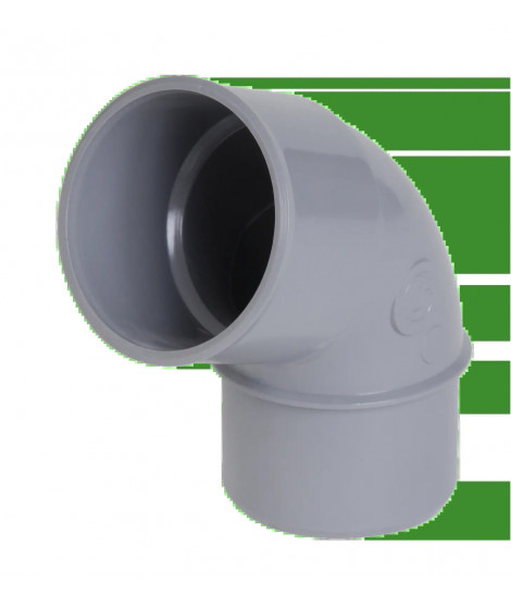 COUDE PVC NICOLL 67.30 MF D.40