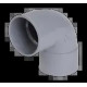 COUDE PVC NICOLL 87.30 FF D.40