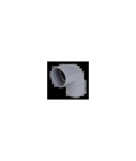 COUDE PVC NICOLL 87.30 FF D.40