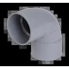 COUDE PVC NICOLL 87.30 FF D.40