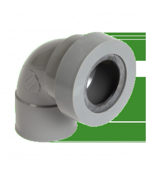 COUDE A JOINT PVC NICOLL 87