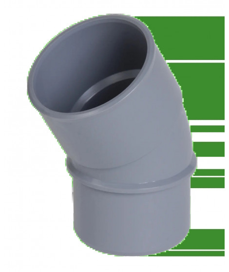 COUDE PVC NICOLL 30 MF D.50