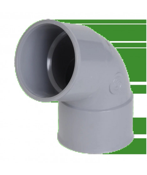 COUDE PVC NICOLL 67.30 FF D.50