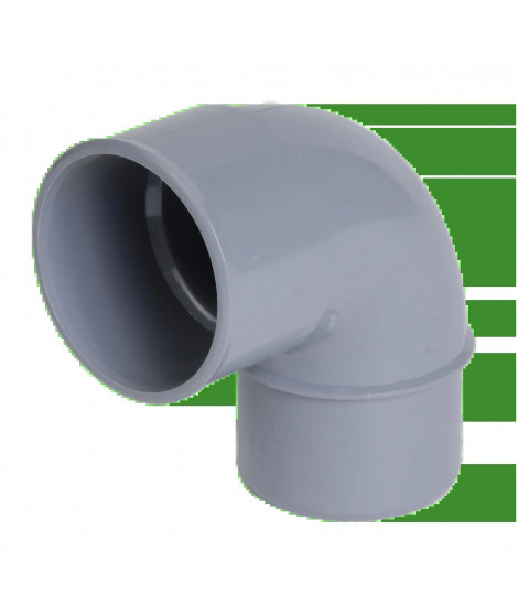 COUDE PVC NICOLL 87.30 MF D.50
