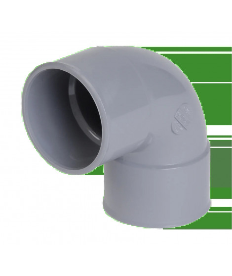 COUDE PVC NICOLL 87.30 FF D.50