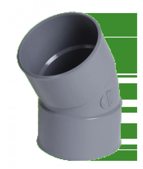 COUDE PVC NICOLL 30 FF D.100