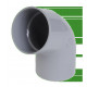 COUDE PVC NICOLL 67.30 MF D.100